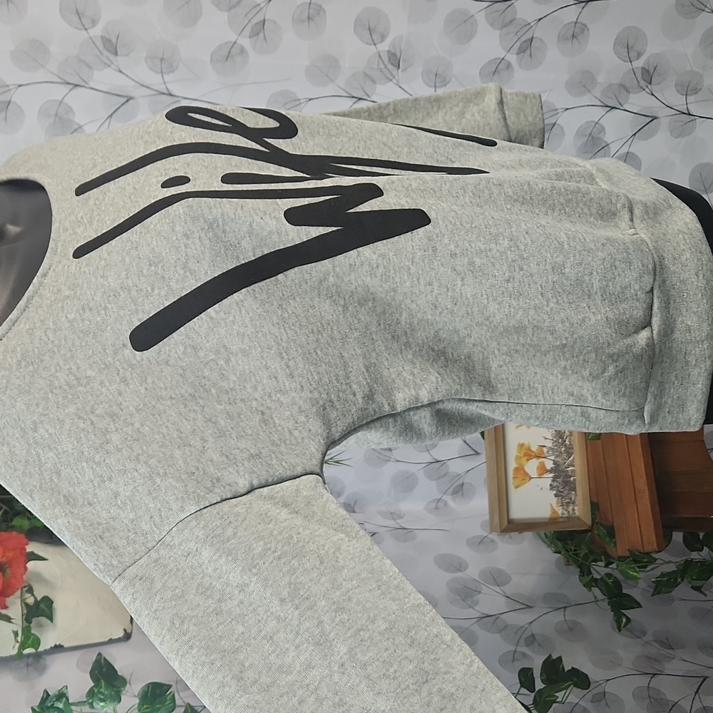 "Wifey" Graphic Off-the-Shoulder Sweatshirt - Picture 4 of 6